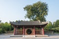 Ma Chao Tomb, Mianxian County, Shaanxi, China. Ma Chao(176Ã¢â¬â222) was a military general and warlord. Royalty Free Stock Photo